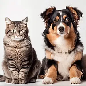 Cuidados en la convivencia entre gatos y perros y alimento para mascotas de calidad nutribon miniatura